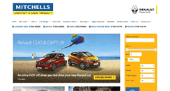 Desktop Screenshot of mitchellsrenault.co.uk